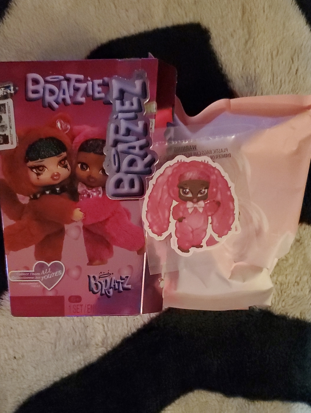 💗💗 Bratz Bratziez Sweetheartz Collection Bunny Boo Sasha 💗💗